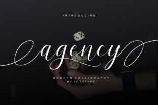 Agency Script Font: Elevating Campaign Visuals