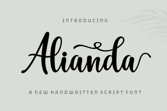 Alianda Script Font: A Campaign Design Review