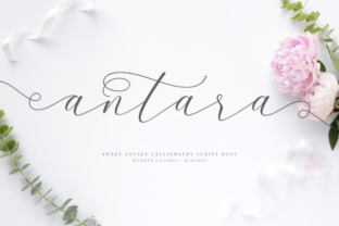 Antara Script Font: Elevating Editorial Layouts