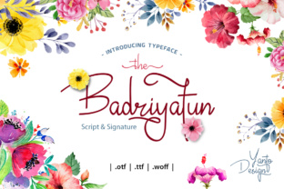 Badriyatun Script Font for Modern Web Design