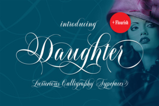 Daughter Script Font for Elegant Editorial Design