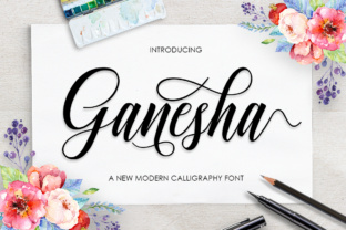 Ganesha Script Font Review for Web Design