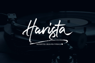Harista Script Font Review: A Brush Pen Typeface for Branding