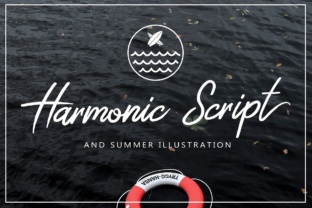 Harmonic Script Font: Elevating Handmade Labels