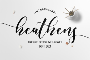 Heathens Script Font Review for Digital Campaigns