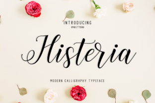 Histeria Script Font: Elevating Web Layouts
