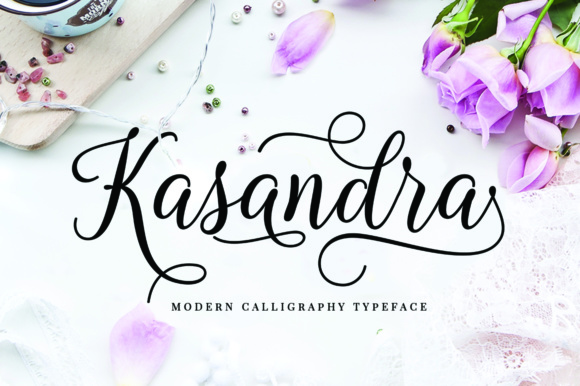 Kasandra Script Font for Elegant Web Design