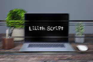 Lilith Script Font: Handwritten Charm for Makers