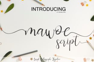 Mawoe Script Font: Elegant Typography for Makers