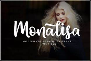 Monalisa Script Font for Elegant Marketing Design