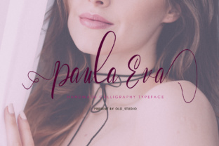Paula Eva Script Font for Modern Web Design