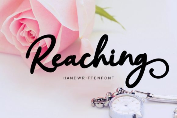 Reaching Script Font: Elevating Small Business Branding