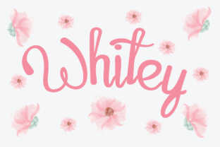 Whitey Script Font: A Soft Touch for Editorial Layouts