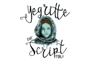 Yegrith Script Font for Bold Web Design