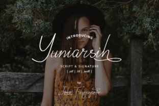 Yuniarsih Script Font for Digital Marketing